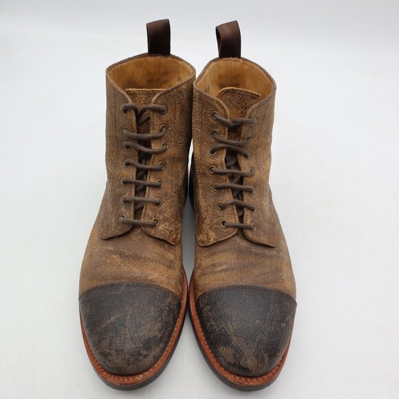 Taft Brown and Gray Chukka Boots - Picture 2 of 11